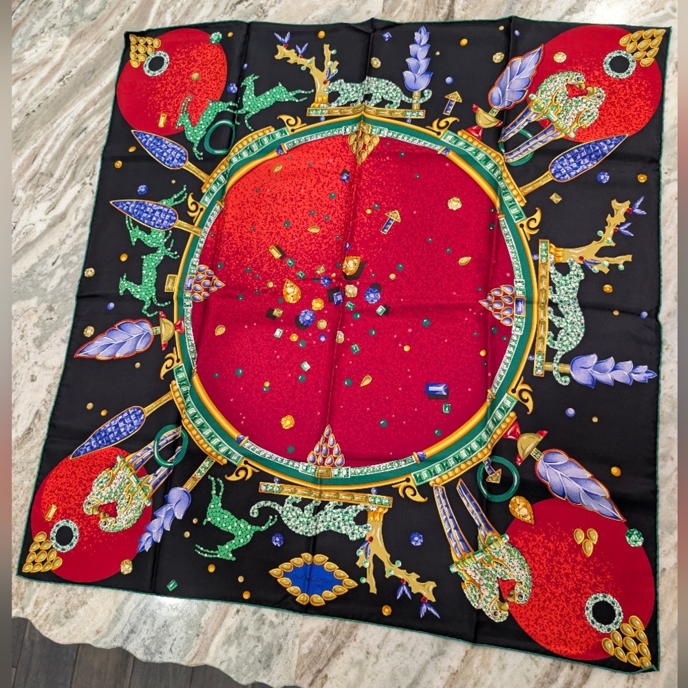 Cartier Silk scarf Full inclusion